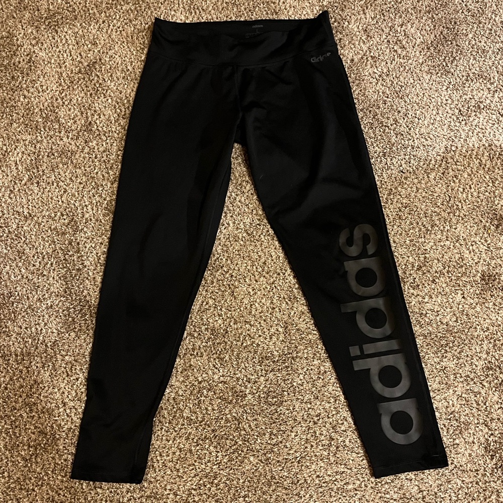 Adidas women’s yoga/exercise pants size L